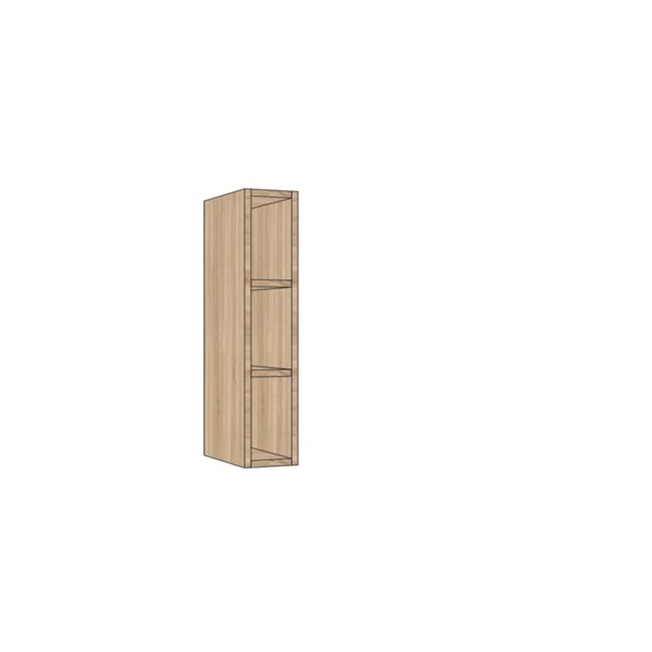 Horná skrinka EXPRES WR1502 š15 x v72cm otvorená - dub Sonoma