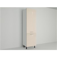 Vysoká skriňa EXPRES HDV6002 š60 x v204cm - satin vysoký lesk
