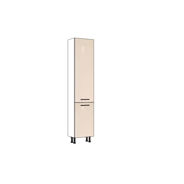 Vysoká skriňa EXPRES HDV4502 š45 x v204cm - satin vysoký lesk