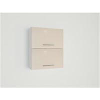 Horná skrinka EXPRES WFL6002 š60 x v72cm s 2 výklopnými dvierkami - satin vysoký lesk