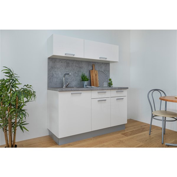 Horná skrinka EXPRES WK6036 š60 x v36cm s výklopnými dvierkami - biela vysoký lesk