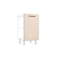 Dvierka EXPRES GSBD45  pre integrovanú umývačku 45cm - satin vysoký lesk