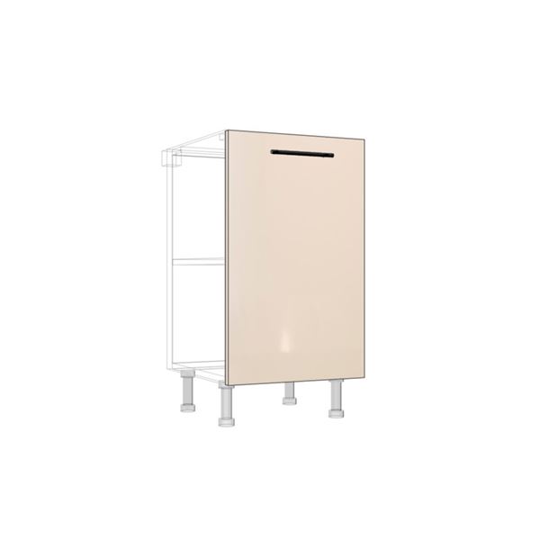 Dvierka EXPRES GSBD45  pre integrovanú umývačku 45cm - satin vysoký lesk