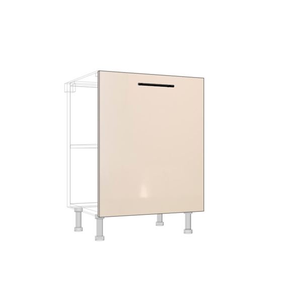 Dvierka EXPRES GSBD60 pre integrovanú umývačku 60cm - satin vysoký lesk