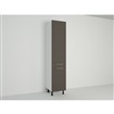 Vysoká skriňa EXPRES HDV4502 š45 x v204cm - antracit vysoký lesk