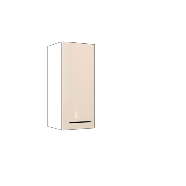 Horná skrinka EXPRES WD3002 š30 x v72cm - satin vysoký lesk