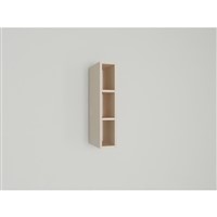 Horná skrinka EXPRES WR1502 š15 x v72cm otvorená - satin vysoký lesk