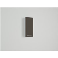 Horná skrinka EXPRES WD3002 š30 x v72cm - antracit vysoký lesk