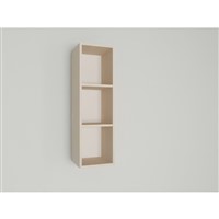 Horná skrinka EXPRES WR3003 š30 x v100cm otvorená - satin vysoký lesk