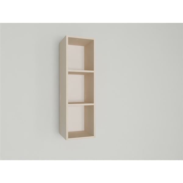 Horná skrinka EXPRES WR3003 š30 x v100cm otvorená - satin vysoký lesk