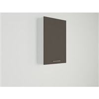 Horná skrinka EXPRES WD6003 š60 x v100cm - antracit vysoký lesk