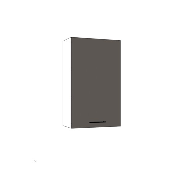 Horná skrinka EXPRES WD6003 š60 x v100cm - antracit vysoký lesk