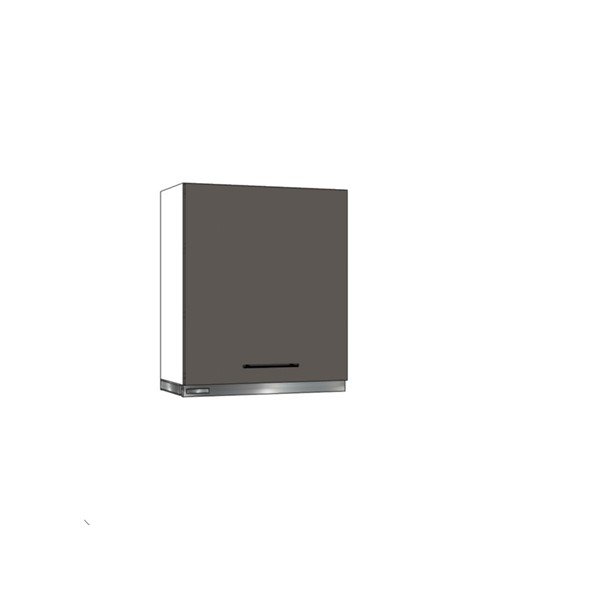 Horná skrinka EXPRES WDAF6002 na digestor š60 x v68cm - antracit vysoký lesk