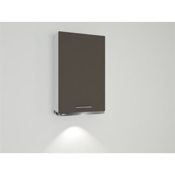 Horná skrinka EXPRES WDAF6003 š60 x v96cm na digestor - antracit vysoký lesk