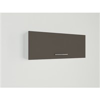 Horná skrinka EXPRES WK9036 š90 x v36cm s výklopnými dvierkami - antracit vysoký lesk