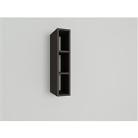 Horná skrinka EXPRES WR1502 š15 x v72cm otvorená - antracit vysoký lesk