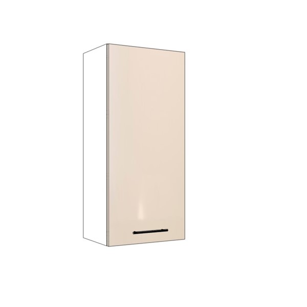 Horná skrinka EXPRES WD4503 š45 x v100cm - satin vysoký lesk