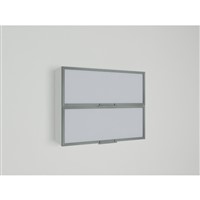 Horná skrinka EXPRES WFLGG9002  š90 x v72cm so sklenenými výklopnými dvierkami
