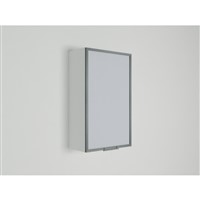Horná skrinka EXPRES WG6003 š60 x v100cm so sklenenými dvierkami - biela vysoký lesk