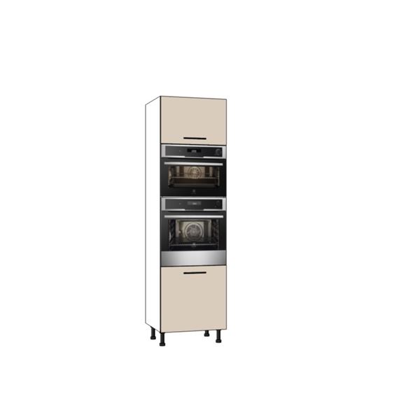 Vysoká skriňa EXPRES GMDK456002 š60 x v204cm na rúru 60cm a mikrovlnku 45cm - sand mat