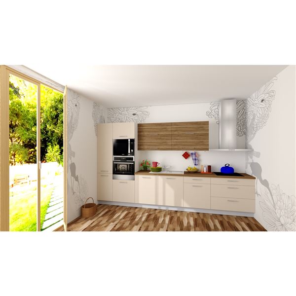 Vysoká skriňa EXPRES GMDK456002 š60 x v204cm na rúru 60cm a mikrovlnku 45cm - sand mat