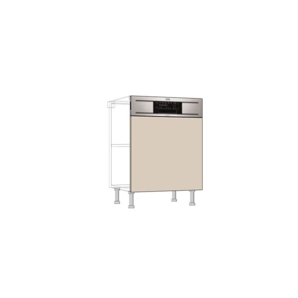 Dvierka EXPRES GSB60 pre umývačku s panelom 60cm - sand mat