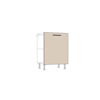 Dvierka EXPRES GSBD60 pre integrovanú umývačku 60cm - sand mat