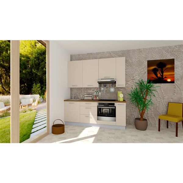 Dolná skrinka EXPRES UALUX60, 3x zásuvka LUX - sand mat