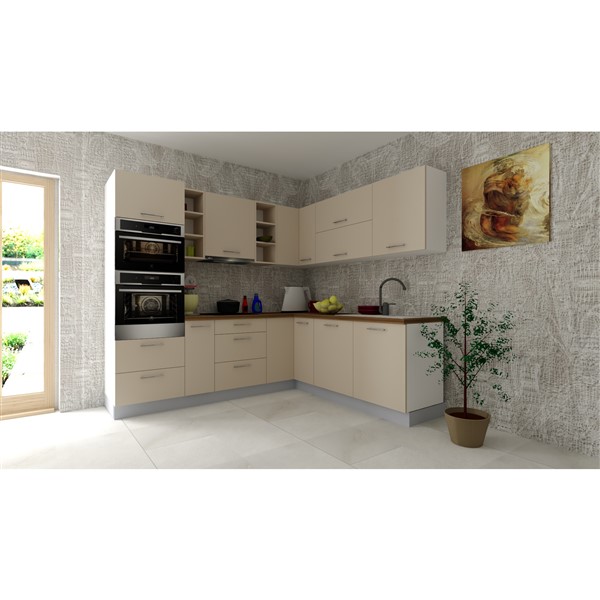 Dolná skrinka EXPRES UALUX60, 3x zásuvka LUX - sand mat