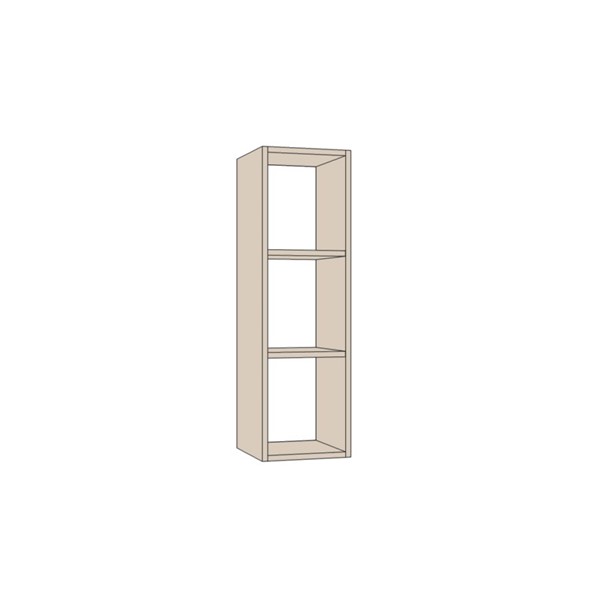 Horná skrinka EXPRES WR3003 š30 x v100cm otvorená - sand mat