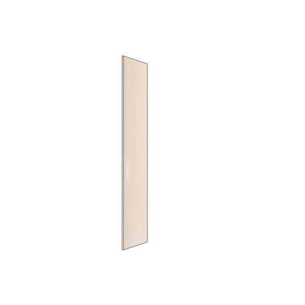 HWK5802 Zakončovacia bočnica k vysokej skrini 204x58cm - satin vysoký lesk