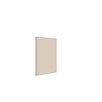 SSU56 Pravoľavá vymeniteľná bočnica pre dolnú skrinku 72x56cm - sand mat