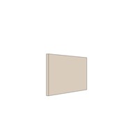 UFW5828 Zakončovacia bočnica k nadstavcovej skrinke 28x58cm - sand mat