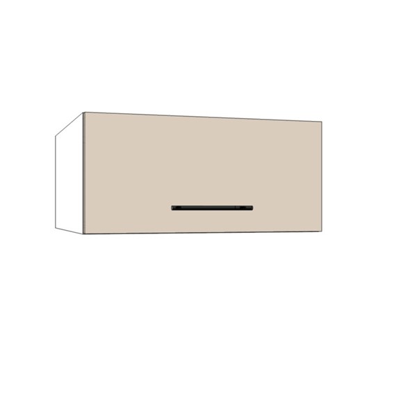 Závesná nadstavcová skrinka EXPRES VFKKZZ6028 výška 28cm - sand mat