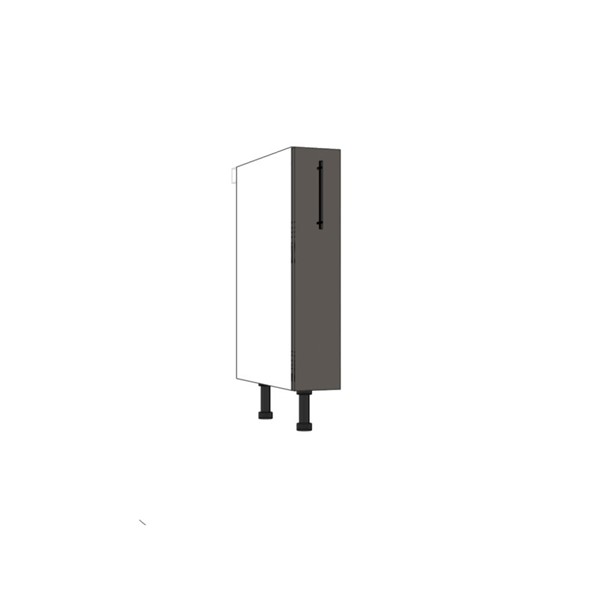Kuch. blok EXPRES 30 172x217cm - antracit vysoký lesk
