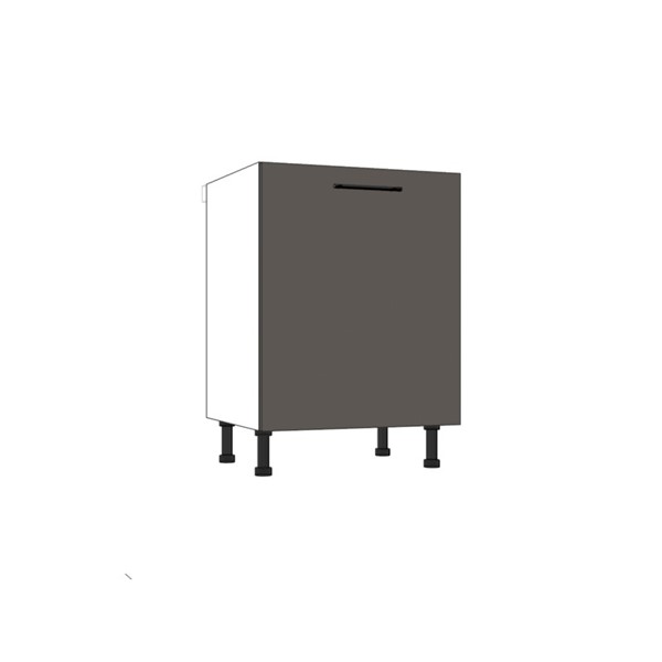 Kuch. blok EXPRES 30 172x217cm - antracit vysoký lesk