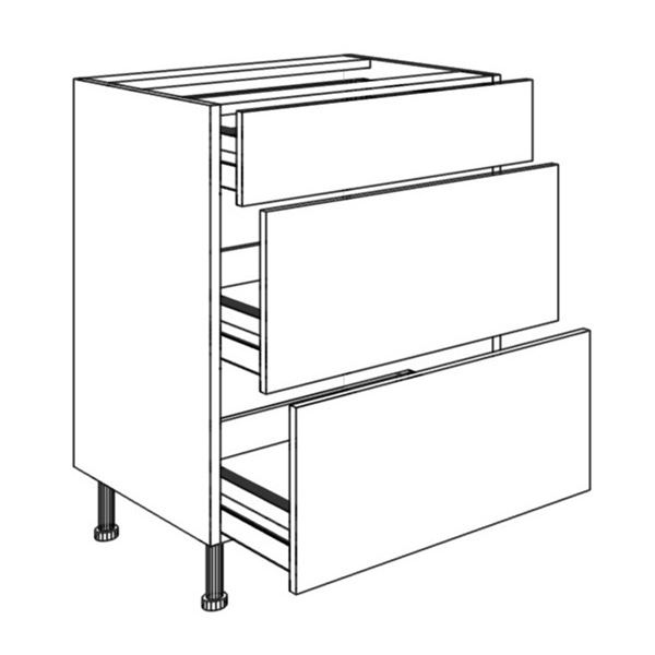 Kuch. blok EXPRES 20 Š/V/H: 270x204x60cm - dub Sonoma
