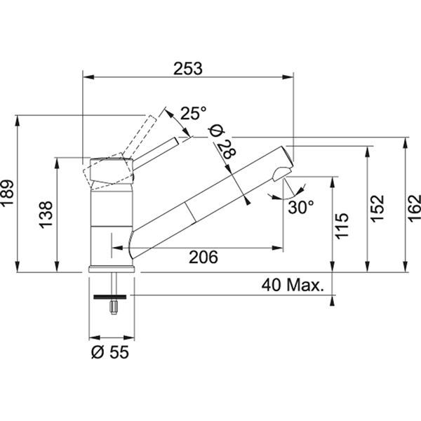 Franke FG 7486.031 chróm