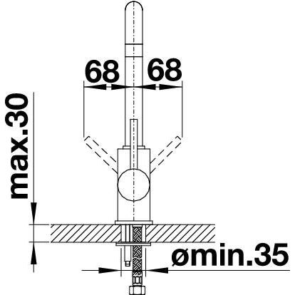 Blanco MILI chróm 519 413